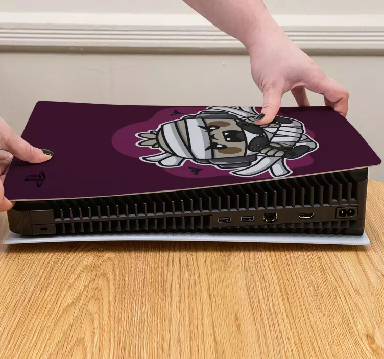 Skin ps5 diseño de controlador superhéroe - TenVinilo