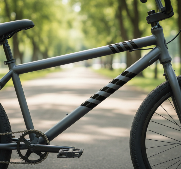 Sticker para bicicletas pack de rayas de carreras - TenVinilo