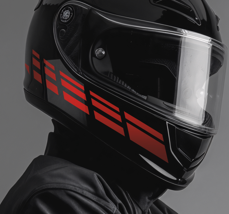 Sticker para motos diseño de línea rápida - TenVinilo