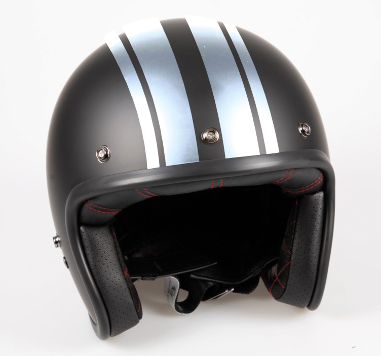 Sticker para motos líneas de carreras monocolor - TenVinilo