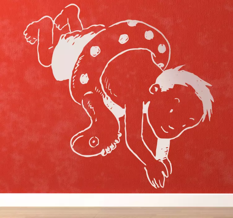 Sticker pared infantil estilo infantil lúdico - TenVinilo