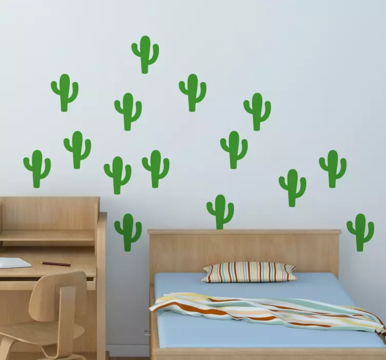 Sticker pegatinas cactus - TenVinilo