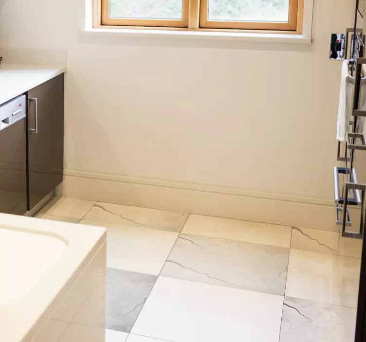 Vinilo para suelo imitación losetas - TenVinilo