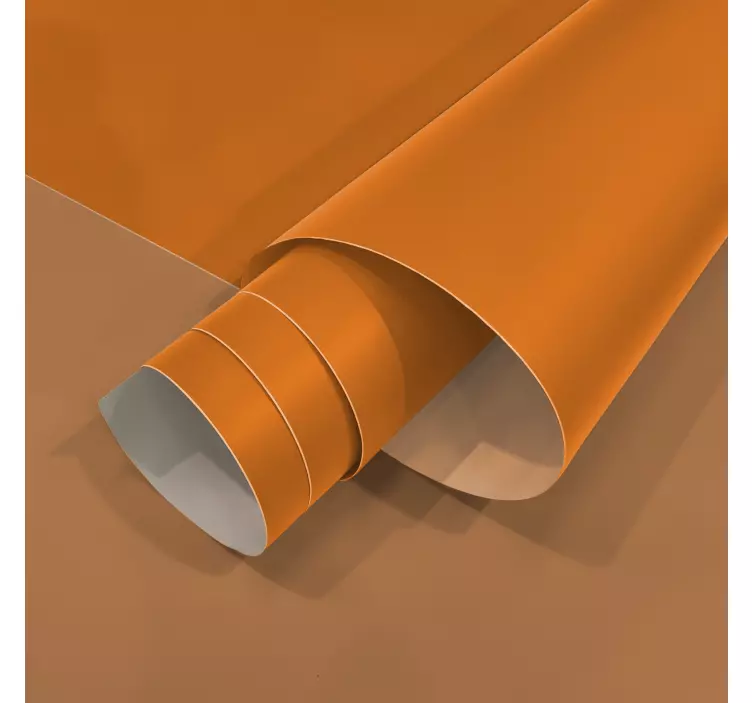 Vinilo adhesivo mueble naranja mate - TenVinilo