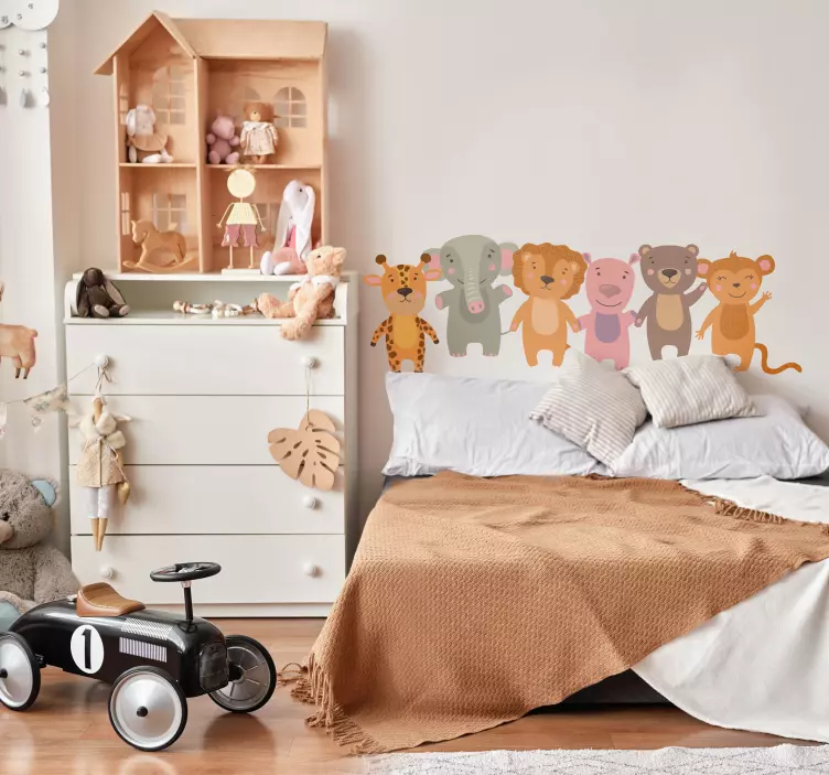 Vinilo cabecera de dibujos animales - TenVinilo