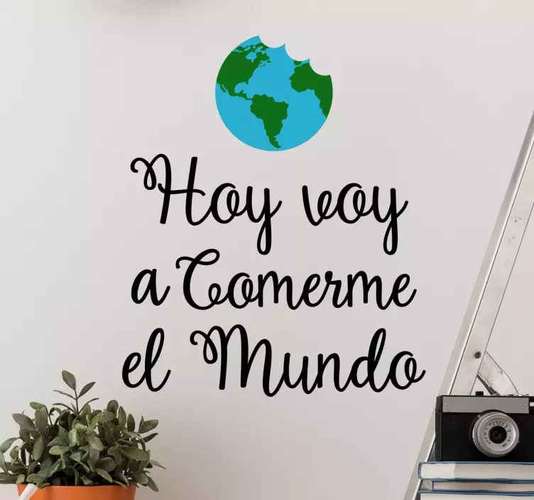 Vinilo comerme el mundo - TenVinilo
