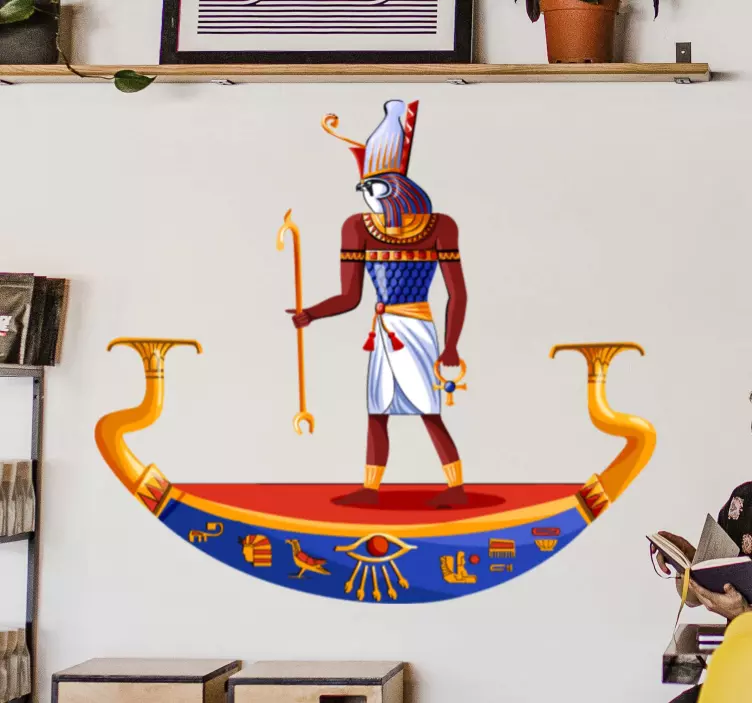 Vinilo Dios egipcio horus - TenVinilo