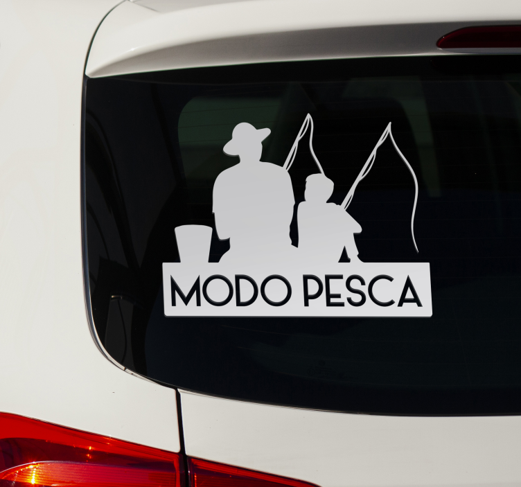 Vinilo modo pesca - TenVinilo