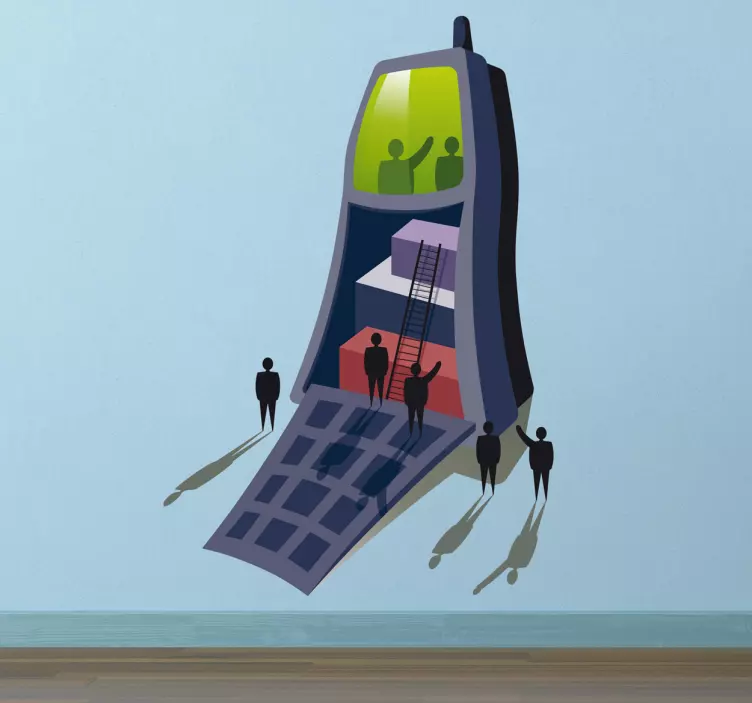 Vinilo decorativo negocio móviles - TenVinilo