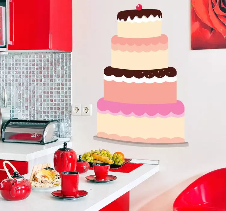 Vinilo decorativo pastel fondant - TenVinilo