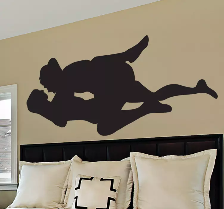 Vinilo decorativo posición misionero - TenVinilo