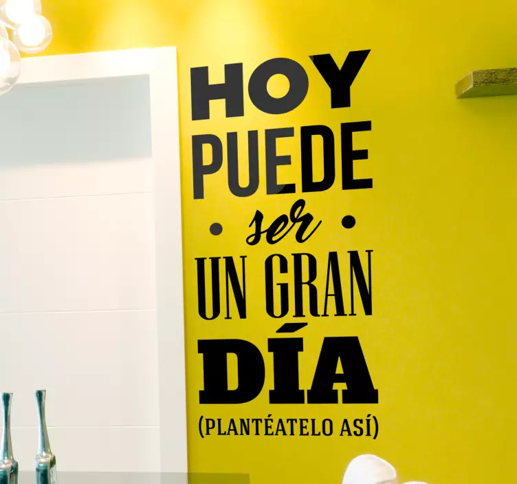 Vinilo decorativo Serrat un gran día - TenVinilo