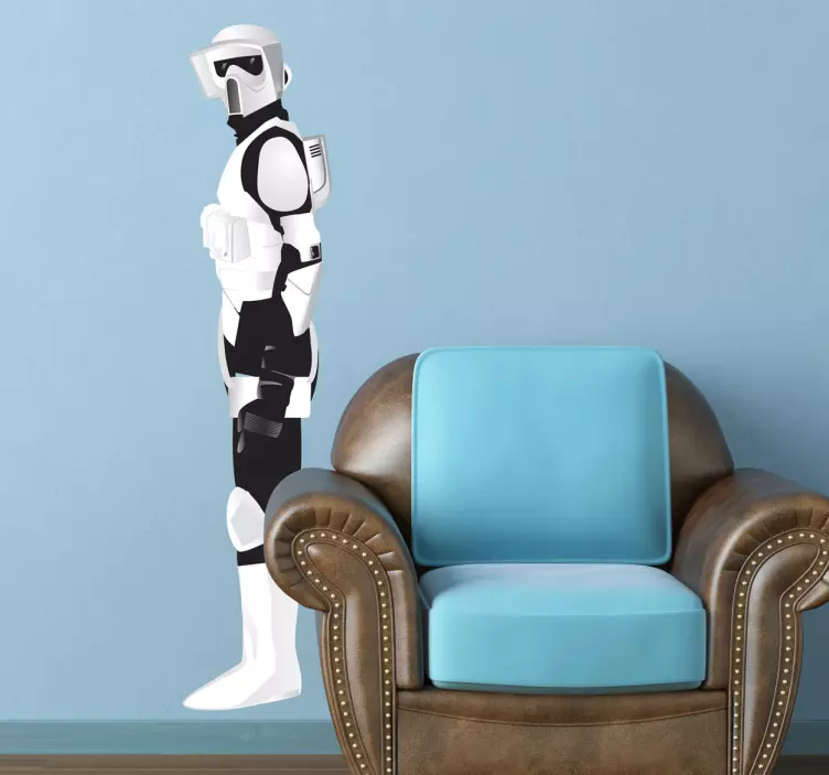 Vinilo decorativo soldado explorador - TenVinilo