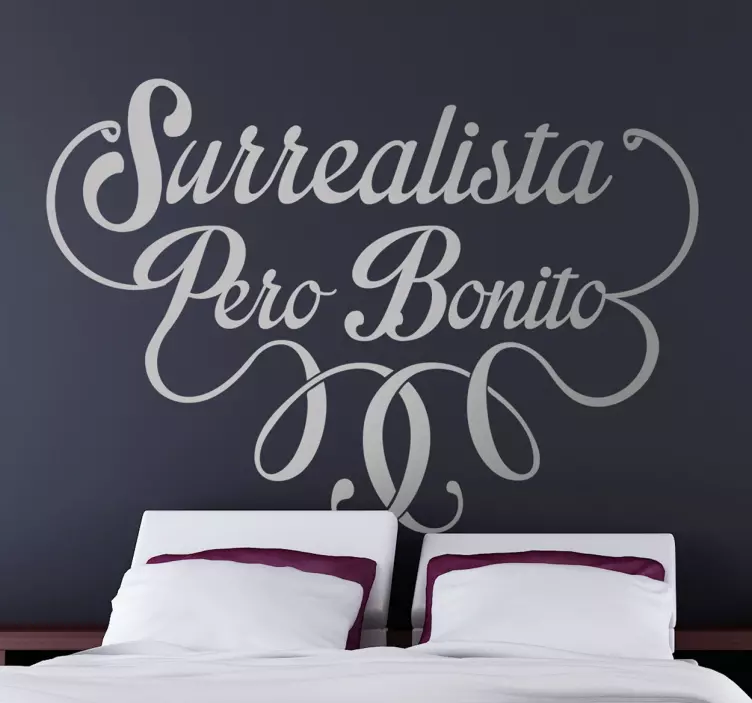 Vinilo decorativo surrealista bonito - TenVinilo