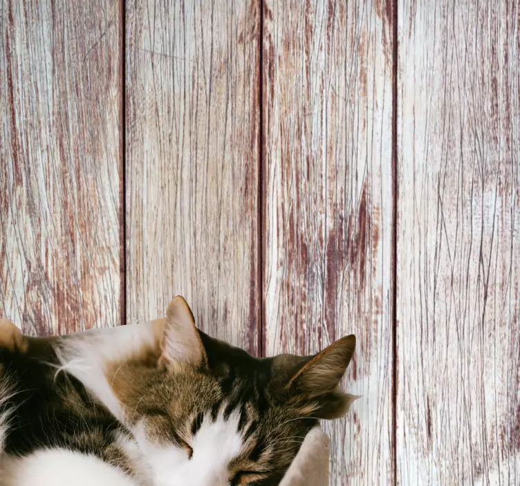 Vinilo efecto textura tablones de madera grises - TenVinilo