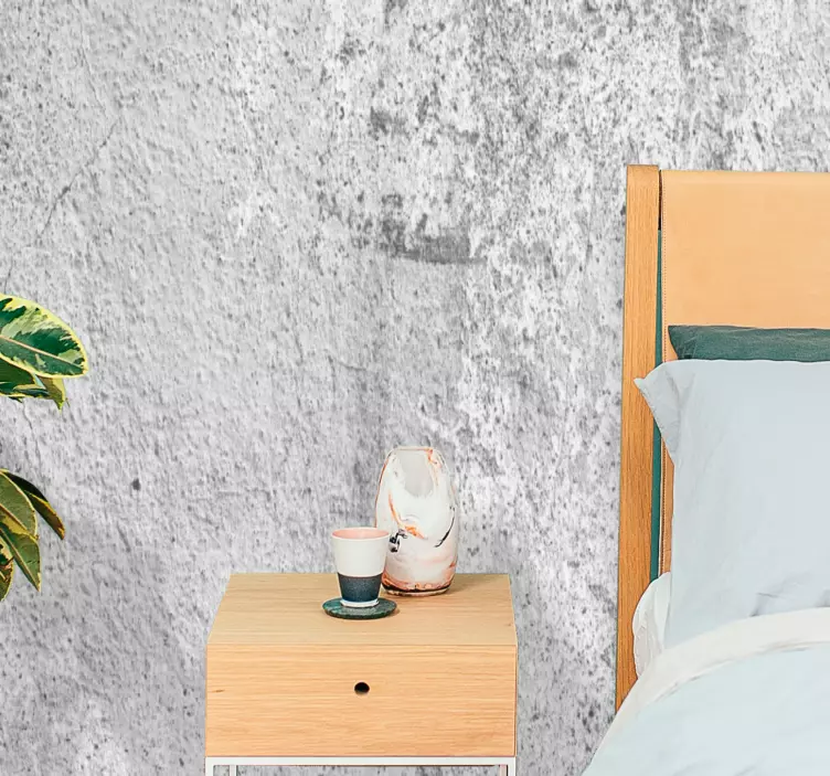 Vinilo para pared efecto de hormigón - TenVinilo