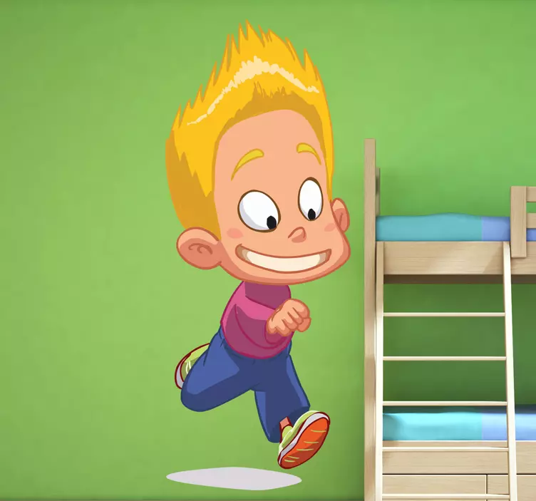Vinilo infantil pelo pincho - TenVinilo