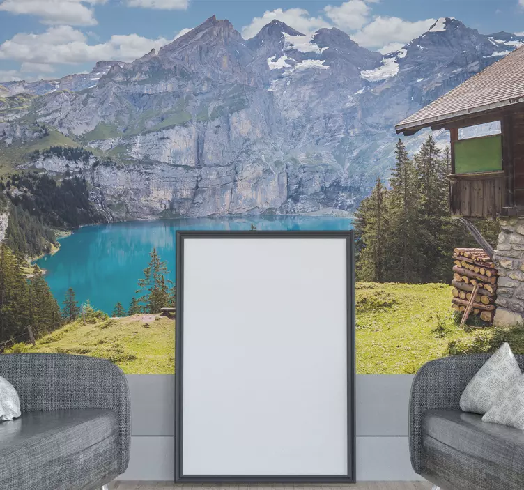 Vinilo montaña paisaje - TenVinilo