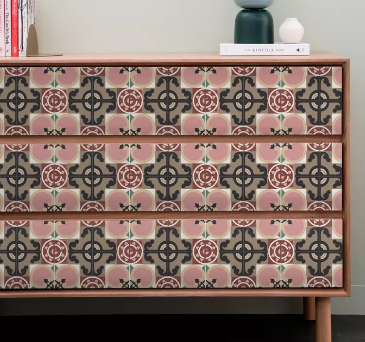 Vinilo para mueble Baldosas de toledo - TenVinilo