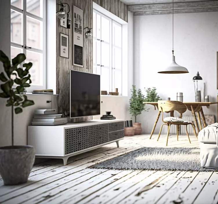 Vinilo para mueble canna gris - TenVinilo