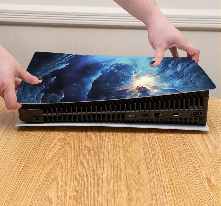 Vinilo para PS5 fantasía galactica - TenVinilo