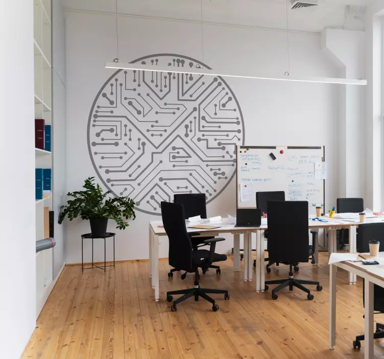 Vinilo tecnología circuito de chip - TenVinilo