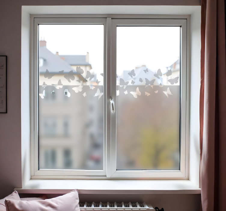 Vinilo para cristales mariposas - TenVinilo