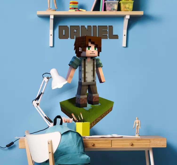 Pegatina videojuego personajes de videojuegos - TenVinilo