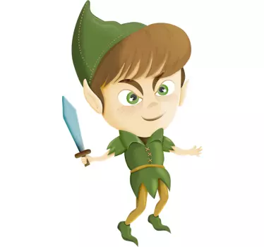 Vinilo infantil Peter Pan - TenVinilo