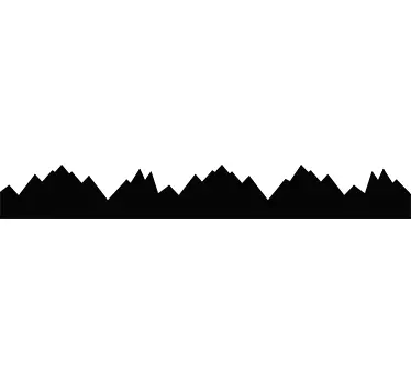 Vinilo montaña relieve - TenVinilo