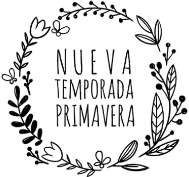 Vinilo escaparate primavera - TenVinilo