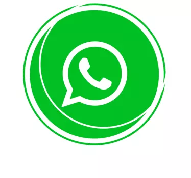 Vinilo para escaparates logo WhatsApp personalizado - TenVinilo