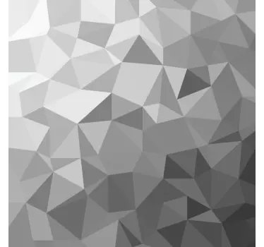 Vinilo estampado para pared Diferentes tonos de gris arte abstrac - TenVinilo