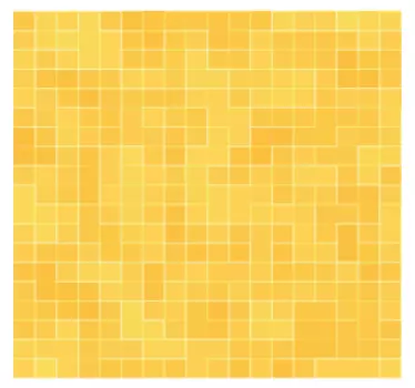 Cenefa adhesiva superposición de patrón de mosaico - TenVinilo