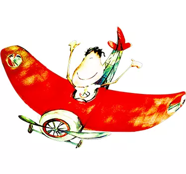 Vinilo infantil a volar - TenVinilo