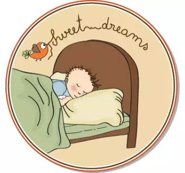 Adhesivo decorativo infantil para cama - TenVinilo