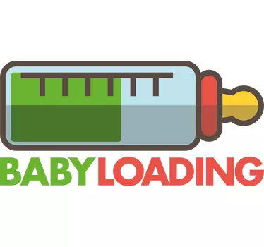 Pegatina baby loading - TenVinilo