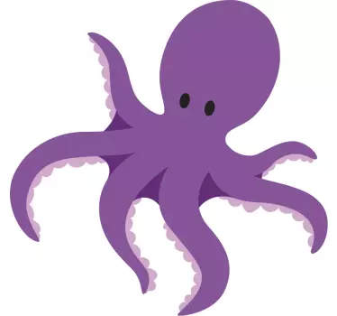 Vinilo decorativo pulpo - TenVinilo