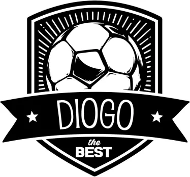 Vinilo escudo de fútbol personalizado - TenVinilo