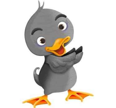 Vinilo infantil patito feo - TenVinilo