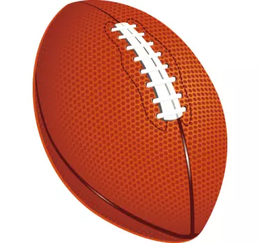 Vinilo infantil pelota rugby - TenVinilo