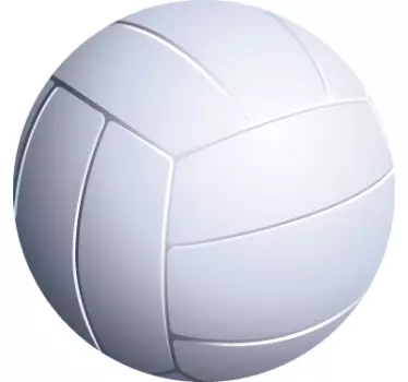 Vinilo infantil pelota volley - TenVinilo