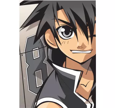 Vinilo infantil póster anime - TenVinilo