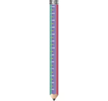 Vinilo medidor para escuela - TenVinilo