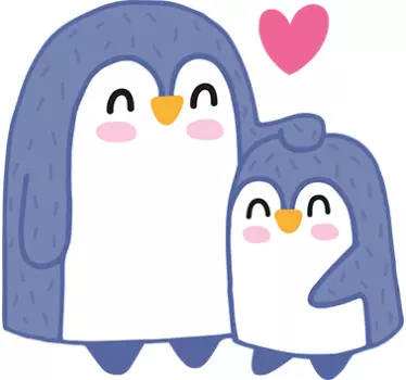 Vinilo pingüino - TenVinilo