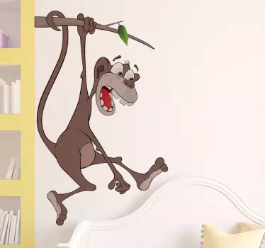 Vinilo habitación infantil monkey - TenVinilo