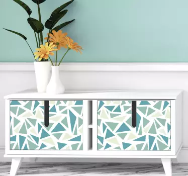 Vinilo decorativo mosaico retro - TenVinilo