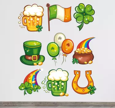 Adhesivo coleccion Saint Patricks - TenVinilo