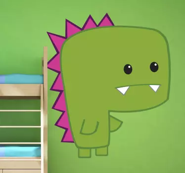 Adhesivo infantil minisaurio - TenVinilo