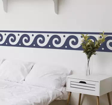 Cenefa decorativa estilo griego - TenVinilo